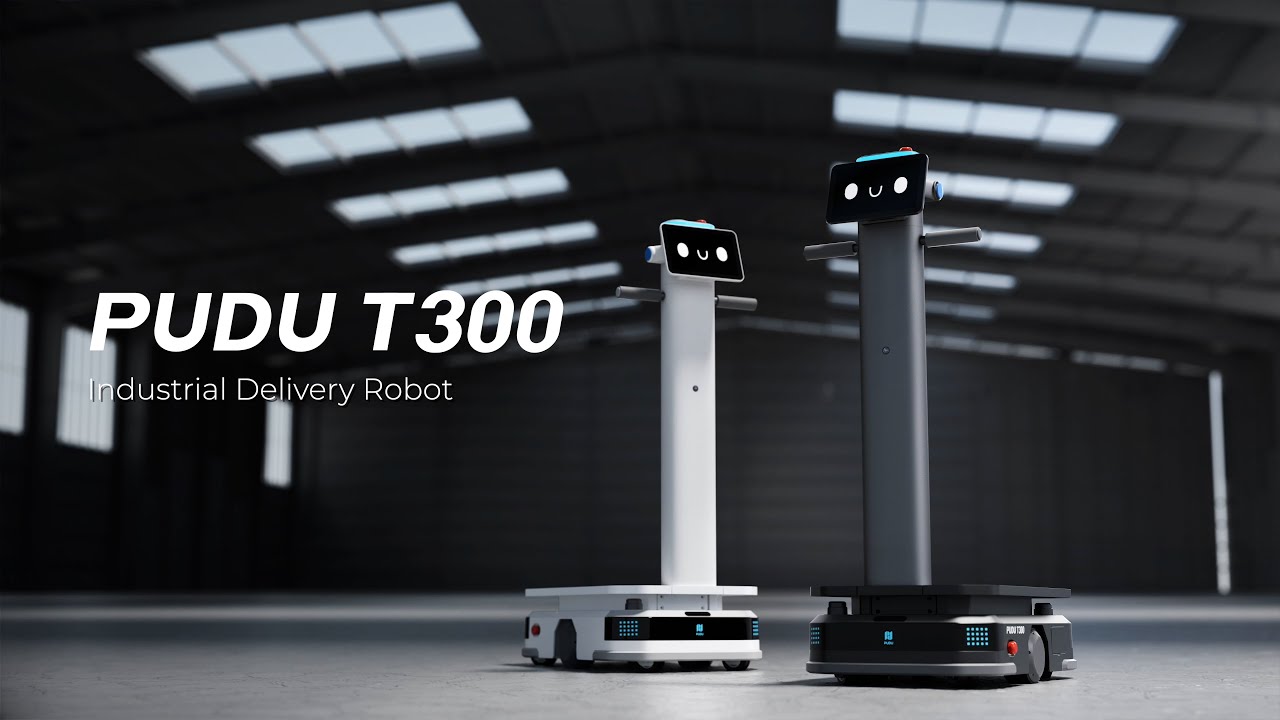 PUDU T300 robot Industrial que carga hasta 300Kg 01