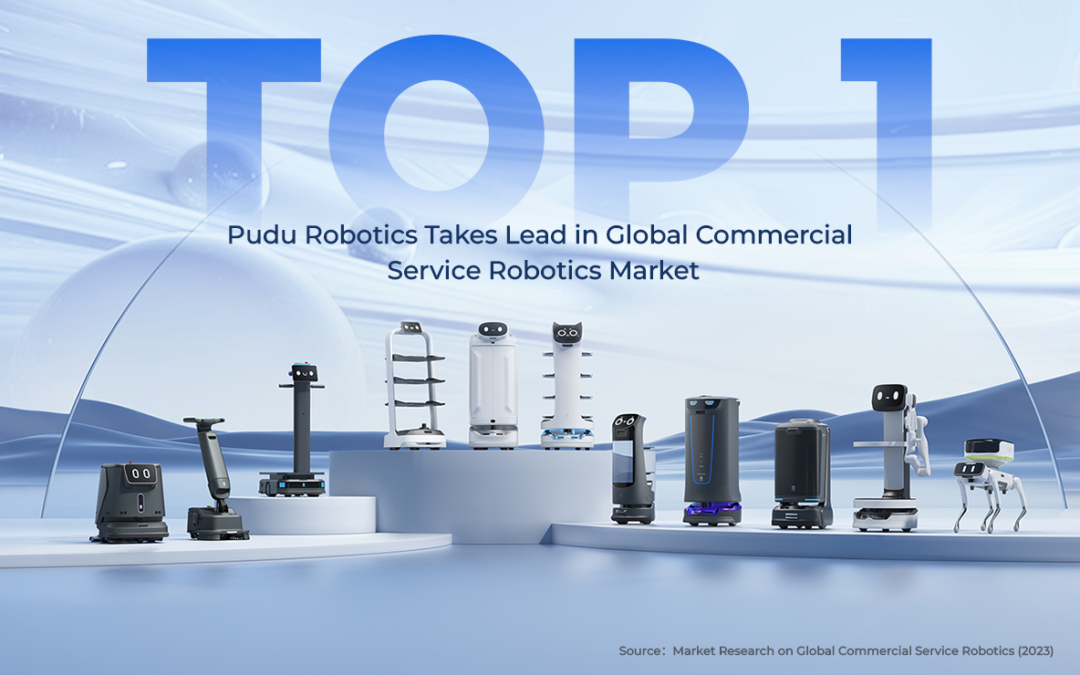 PUDU se posiciona como líder mundial del Mercado de la Robótica de Servicios